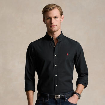 Polo Ralph Lauren Slim-Fit-Popelinehemd mit Stretch black (654962)