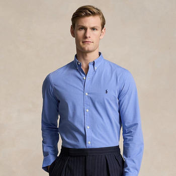 Polo Ralph Lauren Slim-Fit Fil-à-Fil-Hemd mit Stretch blue (654963)