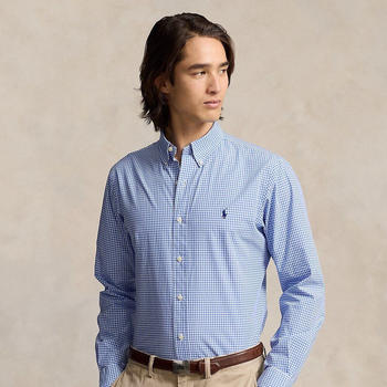 Polo Ralph Lauren Kariertes Slim-Fit-Hemd aus Popeline blue (654964)