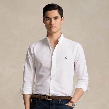 Polo Ralph Lauren Custom-Fit Hemd aus Stretchpopeline white (656947)