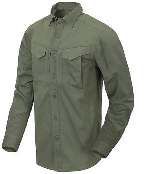 Helikon-Tex® Defender Mk2 Shirt Long Sleeve PolyCotton Ripstop olive green