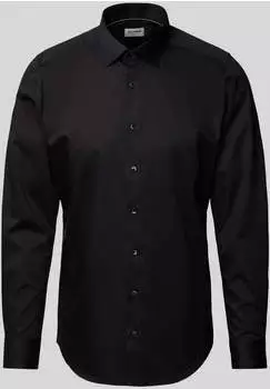 OLYMP Businesshemd slim fit premium schwarz