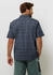 Jack Wolfskin Norbo Kurzarmhemd night blue checks 1404031-7630