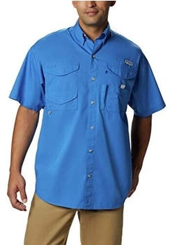 Columbia Bonehead Kurzarmhemd lebhaftes blau