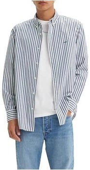 Levi's Authentic Button Down Dean Stripe Estate Blue