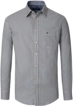 CASAMODA Freizeithemd beige blau