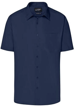 James & Nicholson Business Hemd kurzarm JN644 navy