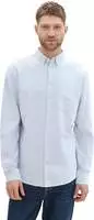 Tom Tailor 1042640, Tom Tailor Herren Freizeithemd OXFORD - Regular Fit M White Light