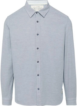 S.Oliver Regular Fit: Baumwollhemd mit Strukturmuster (2161415) hellblau