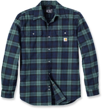 Carhartt Flannel L/S Plaid Shirt (106356) frosted balsam