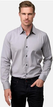Rusty Neal Langarmhemd Slim-Fit hellgrau