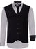 Rusty Neal Langarmhemd Slim-Fit hellgrau