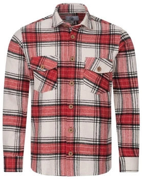 Rock Creek Flanellhemd H-325 rot