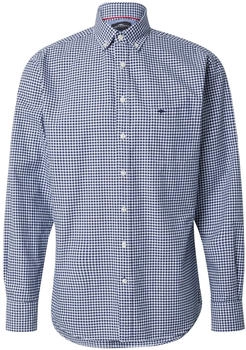 Fynch-Hatton Hemd 'Classic Vichy' navy weiß