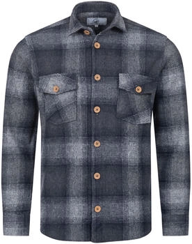Rock Creek Kariertes Hemd navy