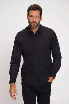 JP 1880 Businesshemd FLEXNAMIC Kentkragen schwarz