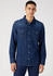 Wrangler Western Shirt dark stone 112341088