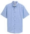 Tom Tailor Regular Fit Kurzarmhemd mit Leinenanteil im Pünktchen-Muster (1045099)