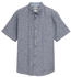 navy chambray dot design