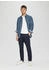 S.Oliver Regular Fit: Baumwollhemd mit Strukturmuster (2161415) blau