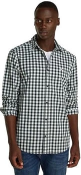 Tommy Hilfiger Poplin Check Shirt Regular Fit mehrfarbig Dark Night Navy Big Check