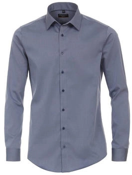 Redmond Slim Fit Hemd dunkelblau