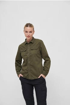 Brandit Vintage Shirt Langarm olive