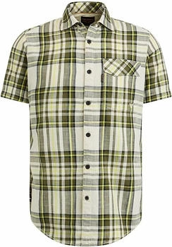 PME Legend Longsleeve Kurzarm-Hemd gerade olivine