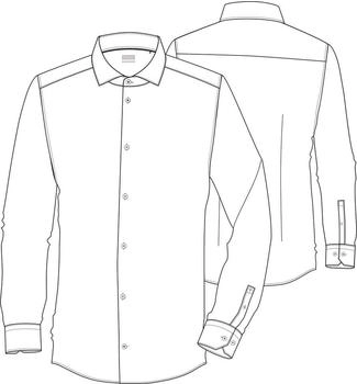 Joop! Menswear JSH-146Pai- 10017666 mittelblau