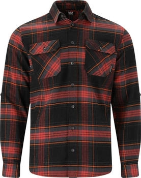Whistler Jamba M Flannel Shirt chili oil 5163