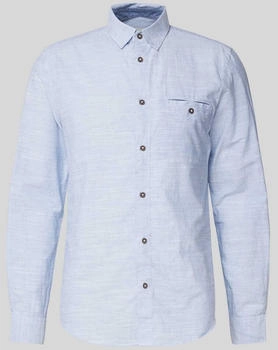 Tom Tailor Regular Fit Hemd mit Turn-up-Funktion (1045075) hellblau