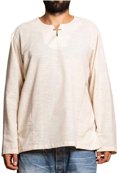 Panasiam Shirt T01 natur-weiß Baumwolle Longsleeve