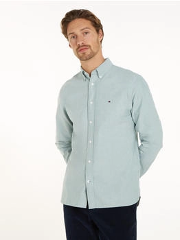 Tommy Hilfiger Langarmhemd Solid Heritage Oxford RF Shirt ornamental grün