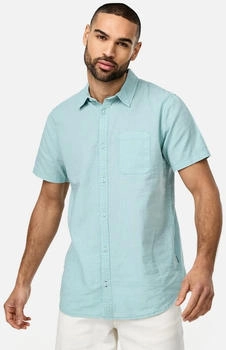Indicode Hemd Kurzarm blue stone Regular Fit