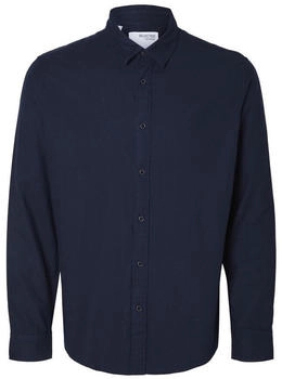 Selected Hemd Slhslimowen blau Selected Hemd Slhslimowen blau