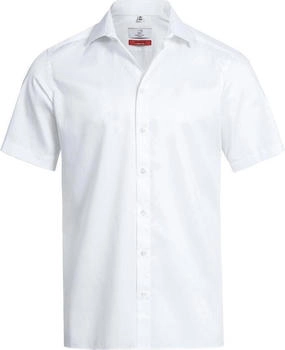 Greiff Premium Herren Business-Hemd Kurzarm New-Kent weiß