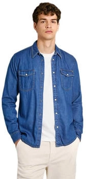 Pepe Jeans Langarmhemd PM308586 schwarz