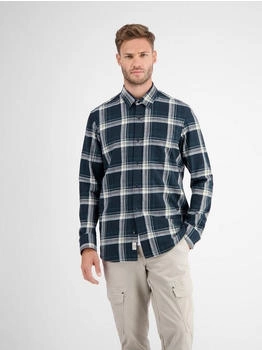 Lerros Karohemd SLUBCHECK classic navy