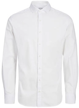 Jack & Jones Jaxon Stretch Langarmhemd 12269856 wei&szlig;