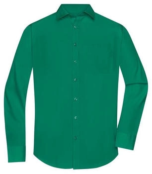 James & Nicholson Langarm Hemd JN678 irish-green