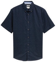 Tom Tailor Hemd 1045099 Dunkelblau Regular Fit Herren
