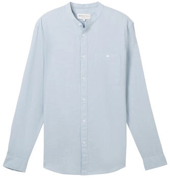Tom Tailor Denim Hemd mit Brusttasche Light Metal Blue (1040152)