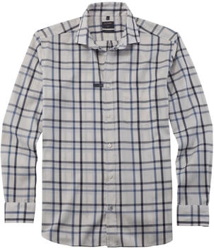 OLYMP Casual Freizeithemd Regular Fit Karo (4032-74-00) weiß