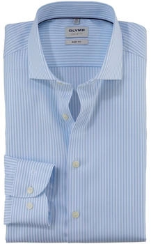 OLYMP Level Five Business Hemd Body Fit Streifen (2097-74) bleu