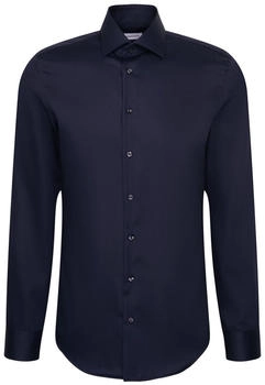 Seidensticker Twill Business Hemd Slim Uni (01.643510) blau