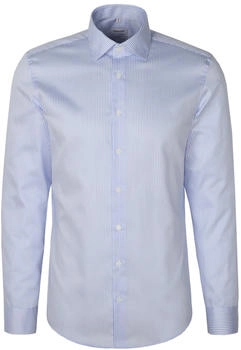 Seidensticker Business Hemd Slim Gestreift (01.645085) blau