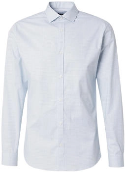 Jack & Jones Blackpool Print Langarmhemd (12274381) chambrayblue