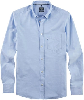 OLYMP Casual Freizeithemd Regular Fit Button-down (4064-74-15) blau