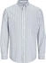 ensign blue / stripes stripes: Jack & Jones Oxford Long Sleeve Shirt (12190444)