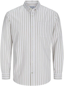 Jack & Jones Oxford Langarmhemd (12182486) crockery / stripes stripes